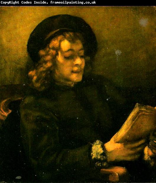 Rembrandt van rijn portratt av titus
